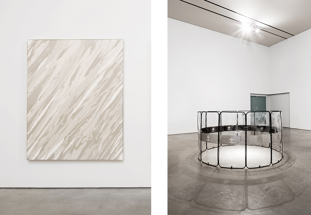Installation view, 1/81, Coa Museum, Paulo Arraiano (left) and Miguel Januário (right)