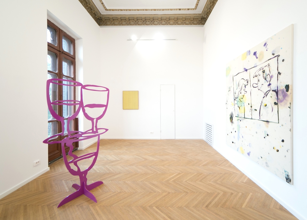 Installation view, What Is A Bird? We Simply Don't Know, Galeria Nicodim