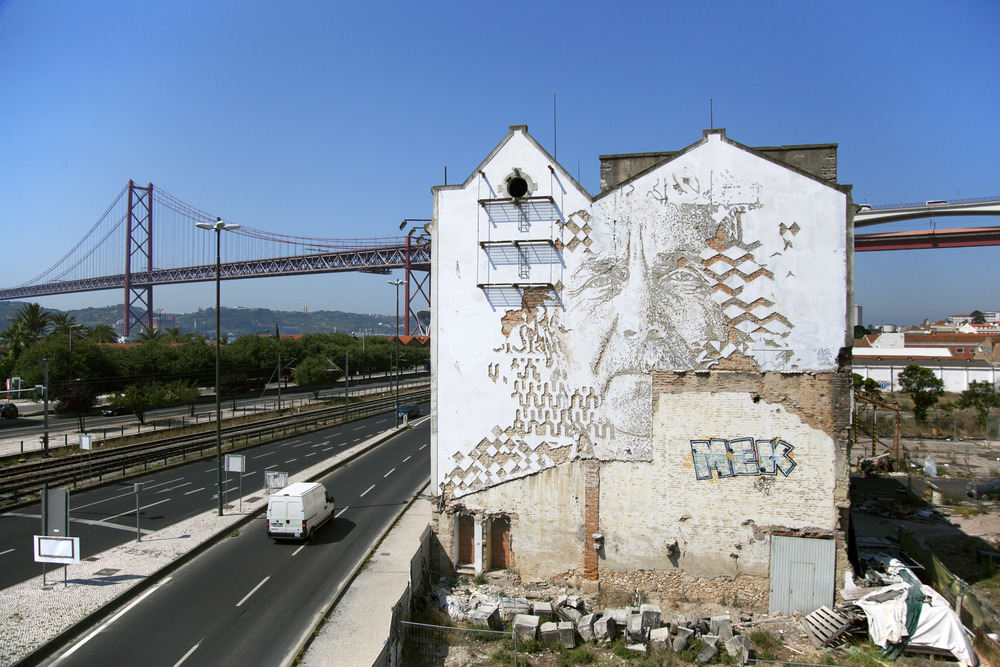 Alexandre Farto, Lisbon, 2014, Photo by Alexander Silva