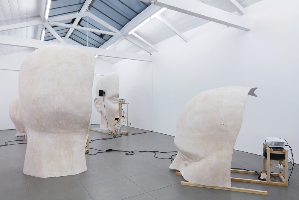 Installation view, Anne de Vries, Submission, Cell Project Space
