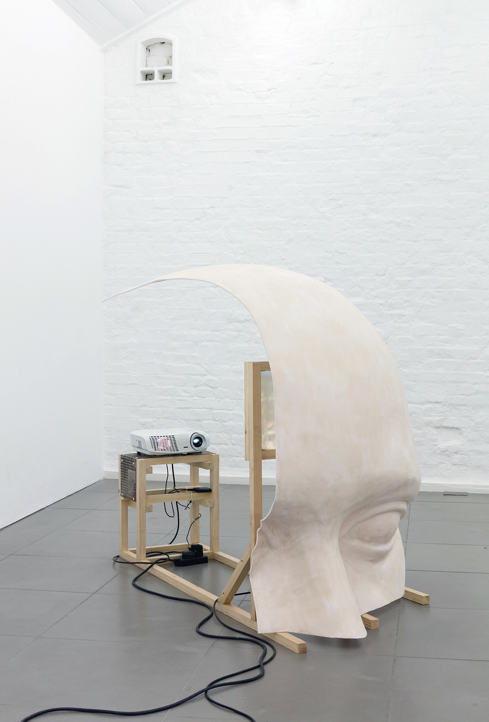 Installation view, Anne de Vries, Submission, Cell Project Space