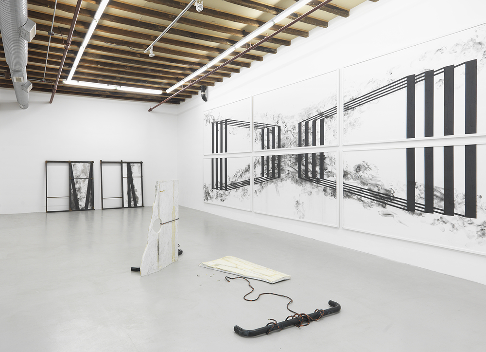 Installation view, Amy and Oliver Thomas-Irvine, Derailer Derailer, The Still House Group