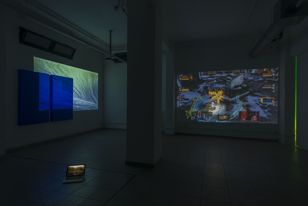 Installation view, Marco Strappato, Over Yonder, The Gallery Apart