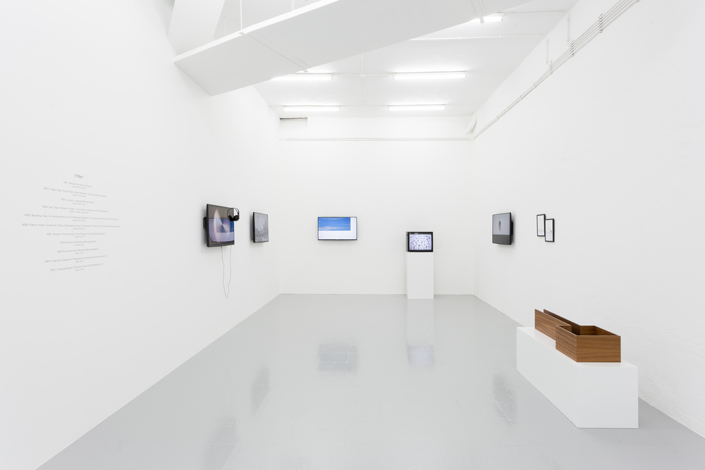 Installation view, Iman Issa, Reasonable Characters in Familiar Places, Kunsthalle Lissabon