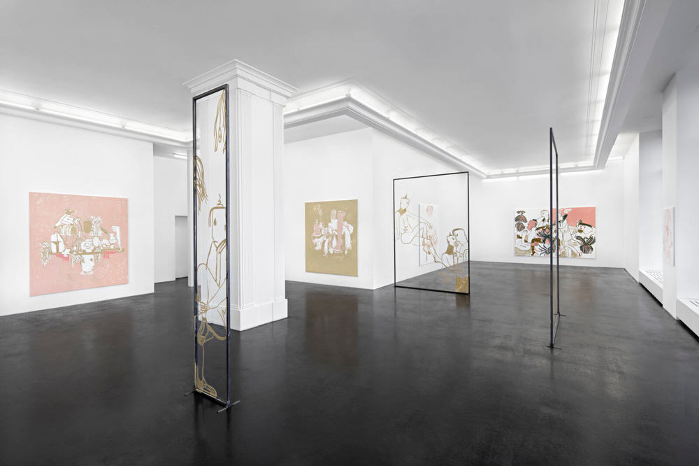 Installation view, Melike Kara, In Your Presence, Peres Projects