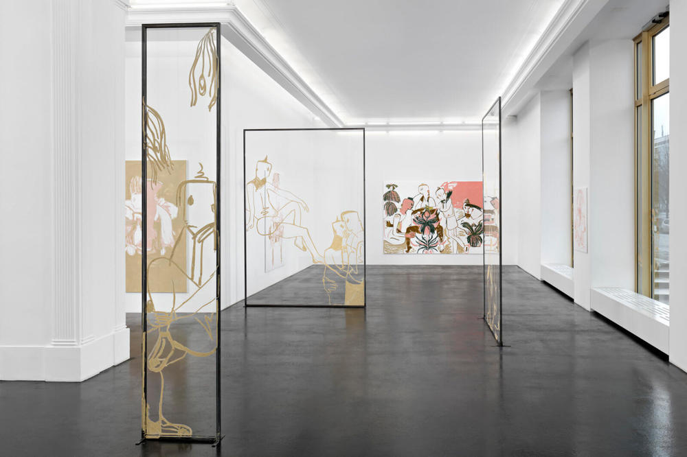Installation view, Melike Kara, In Your Presence, Peres Projects