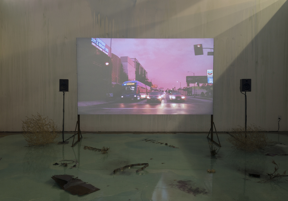 Installation view, Laure Prouvost - A Way To Leak, Lick, Leek - Fahrenheit