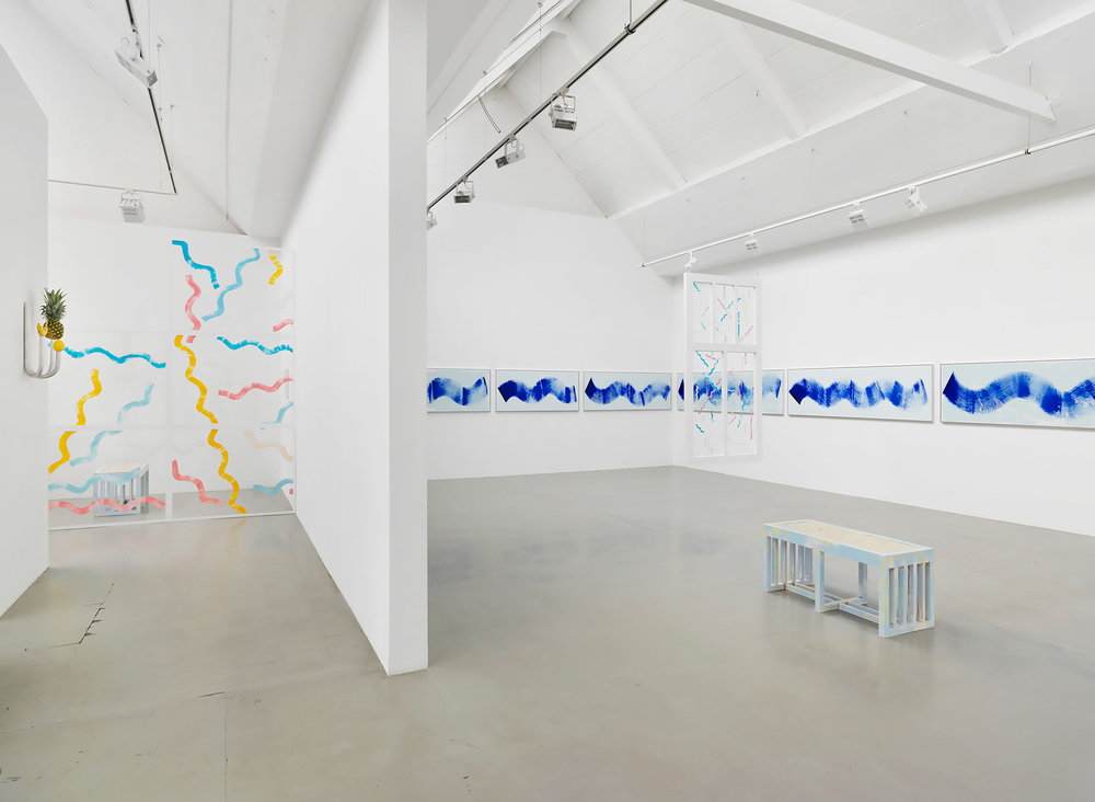 Installation view, Diango Hernández, Marina, Galerie Barbara Thumm