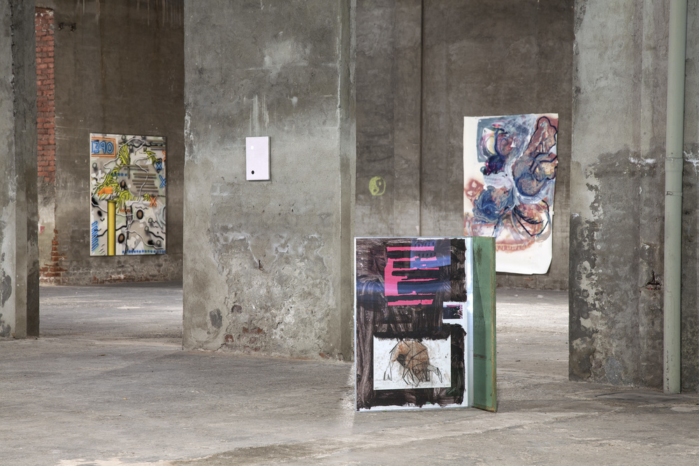 Installation view, In The Depth Of The Surface, Fabbrica Orobia 15