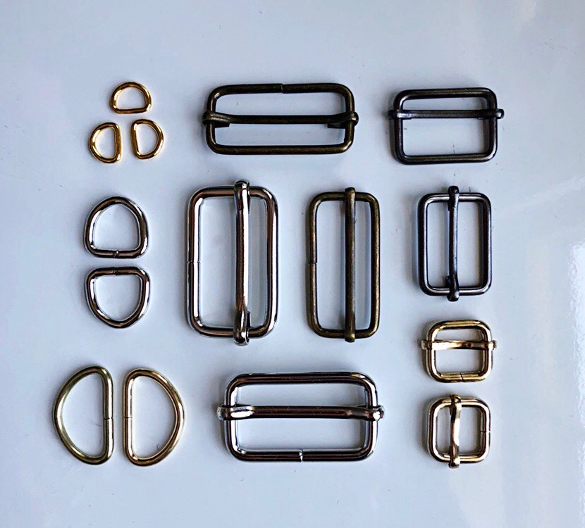 Stainless Steel D Rings for Purse Making and Sewing Projects