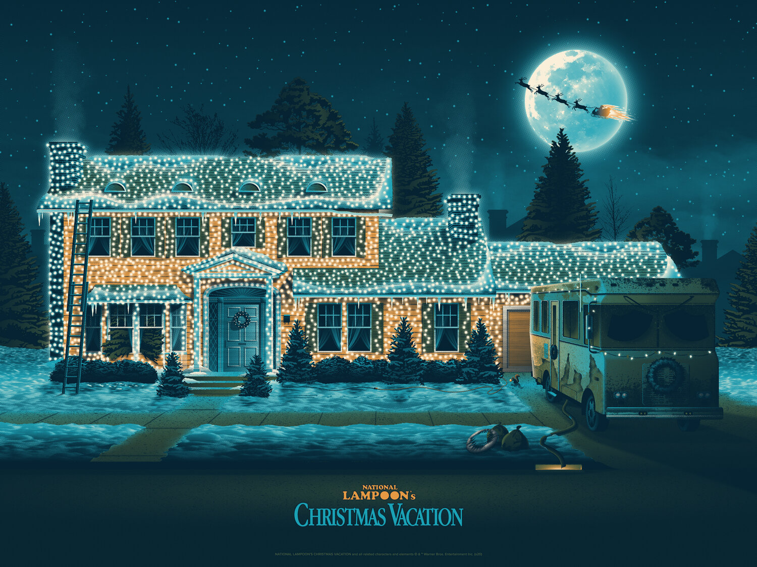National Lampoon&#39;s Christmas Vacation Posters — DKNG