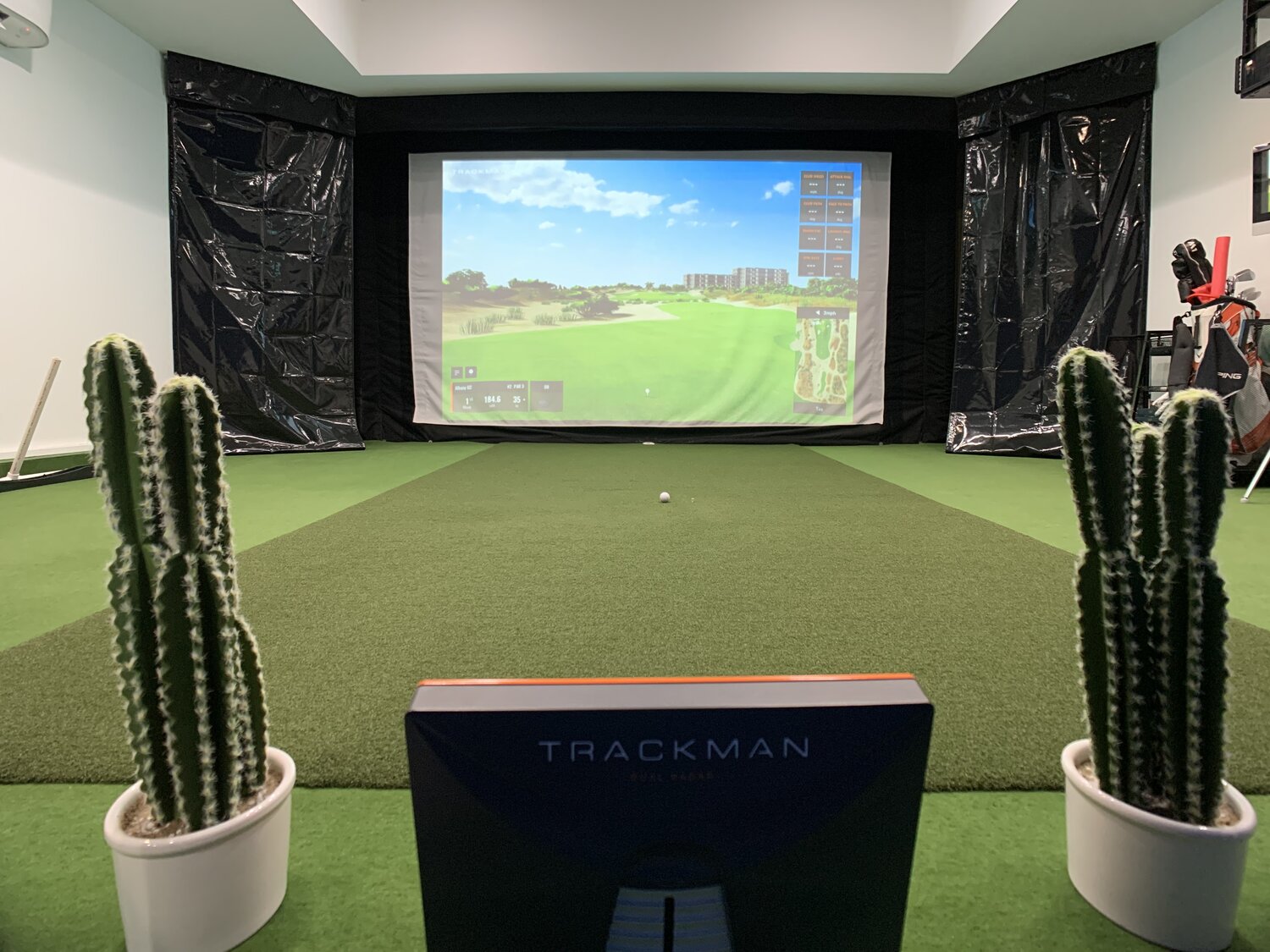 Private Trackman Golf Simulator Studio- Golf Lessons Near Me: Golf Lessons : Golf Lessons NJ