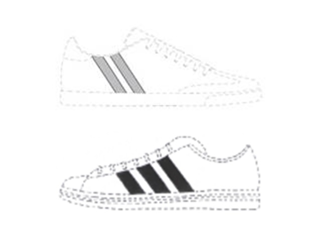 adidas with 2 stripes