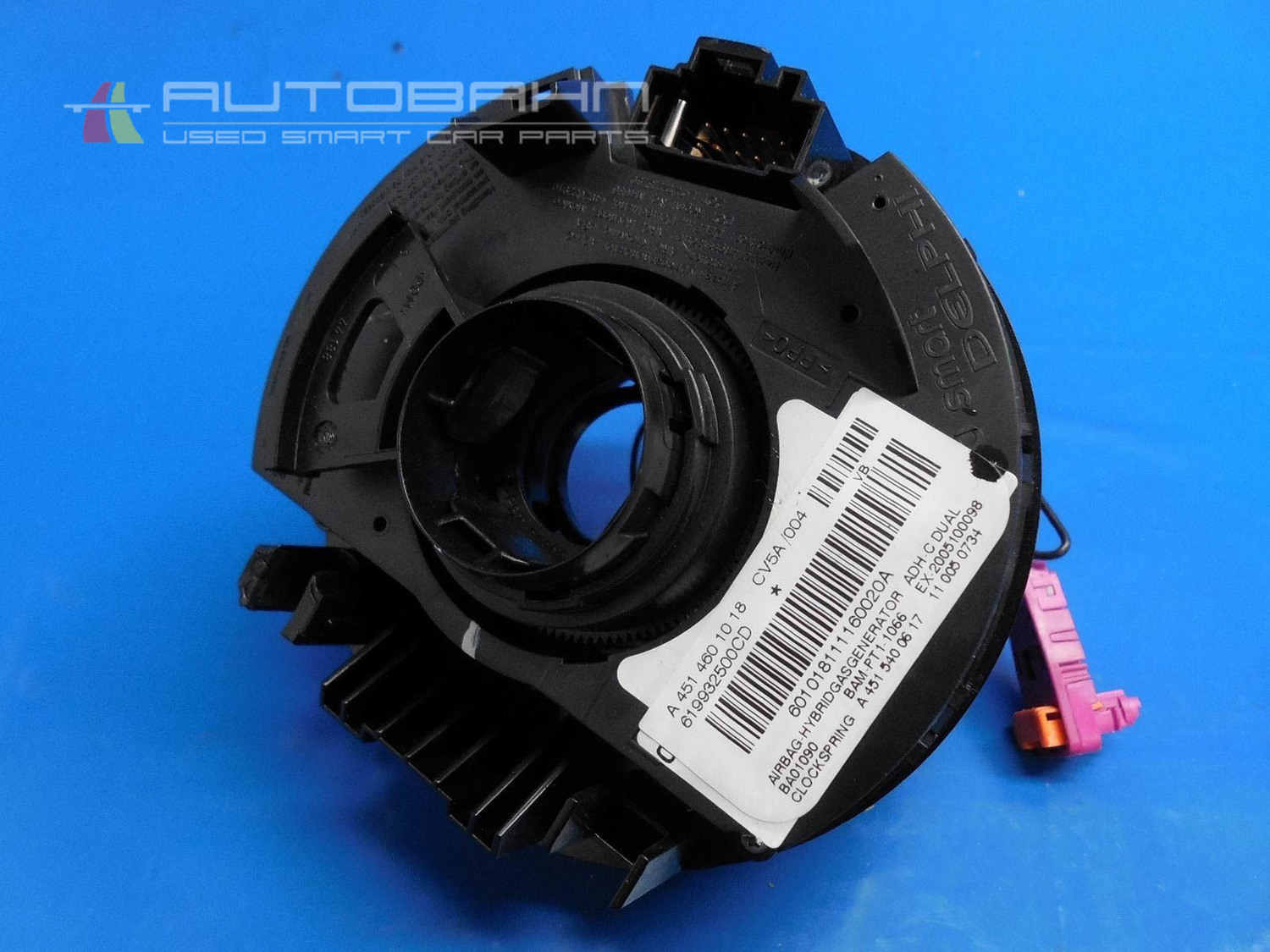 Fortwo Passion Pure OEM Steering Wheel Clockspring (OUT OF STOCK RIGHT NOW)  — Call to place an order