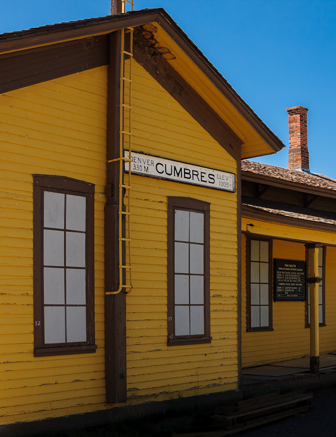 Train station at Cumbres Pass