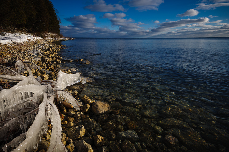Ice sculpture - Lake Michigan 2