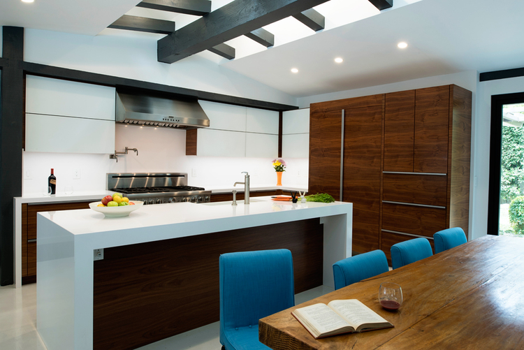 Modern Kitchen Los Angeles Able And Baker Custom Cabinetry