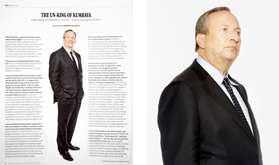 Larry Summers New York Times