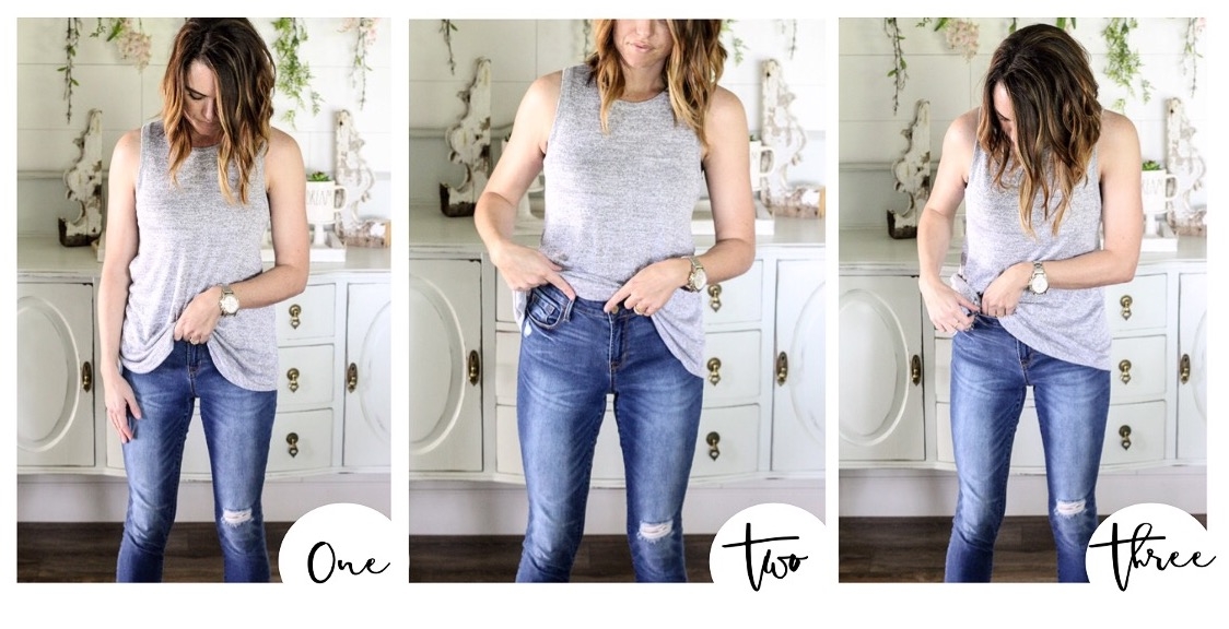 How To Tuck In A Shirt, Top, Blouse - Styling Trick