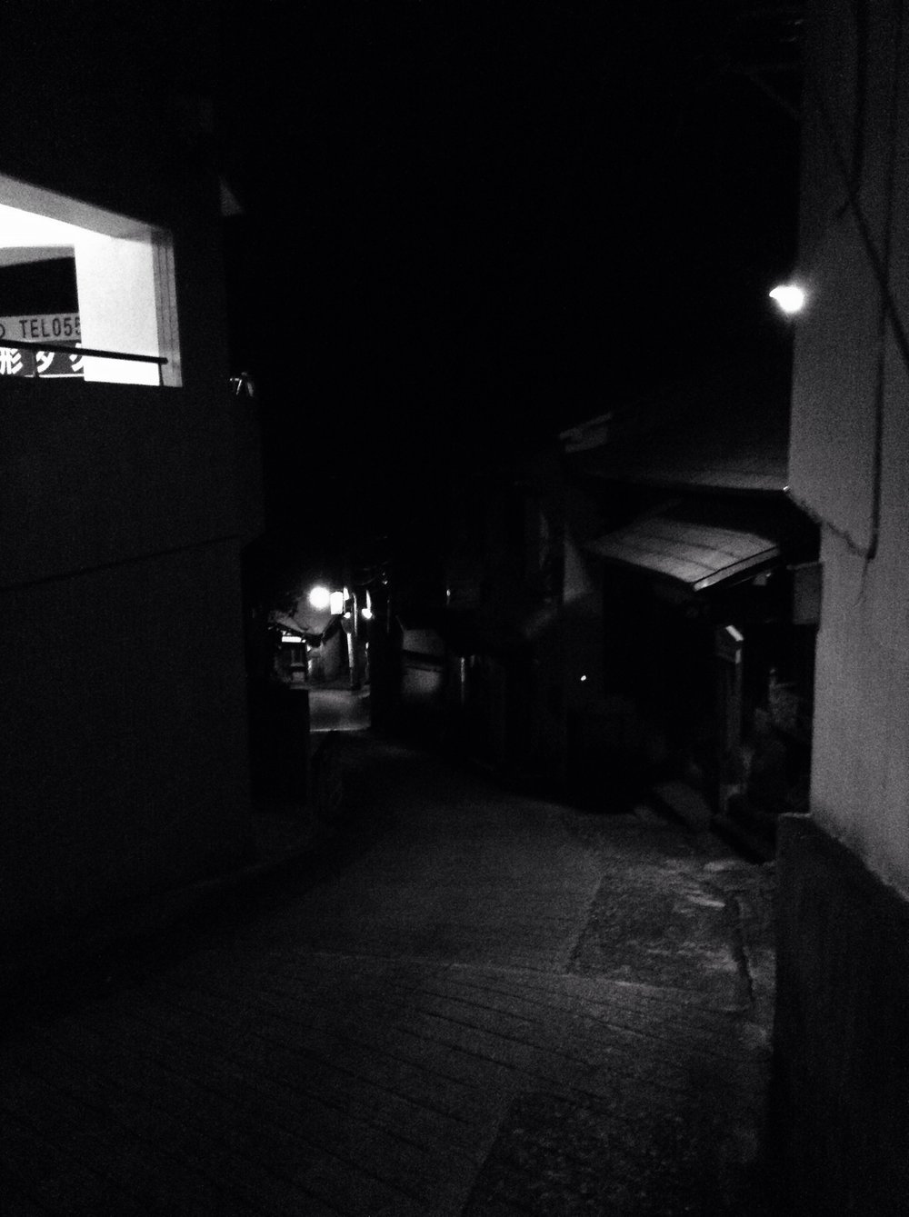  Night street of Atami 