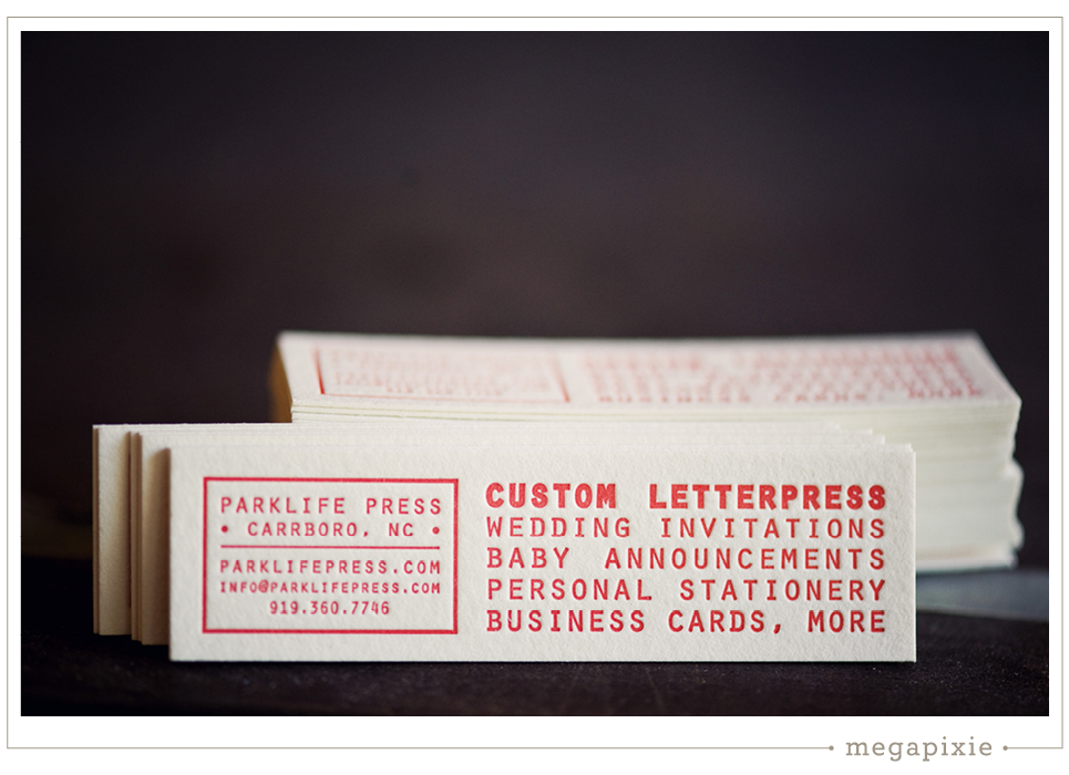 Raleigh Custom Letterpress 14