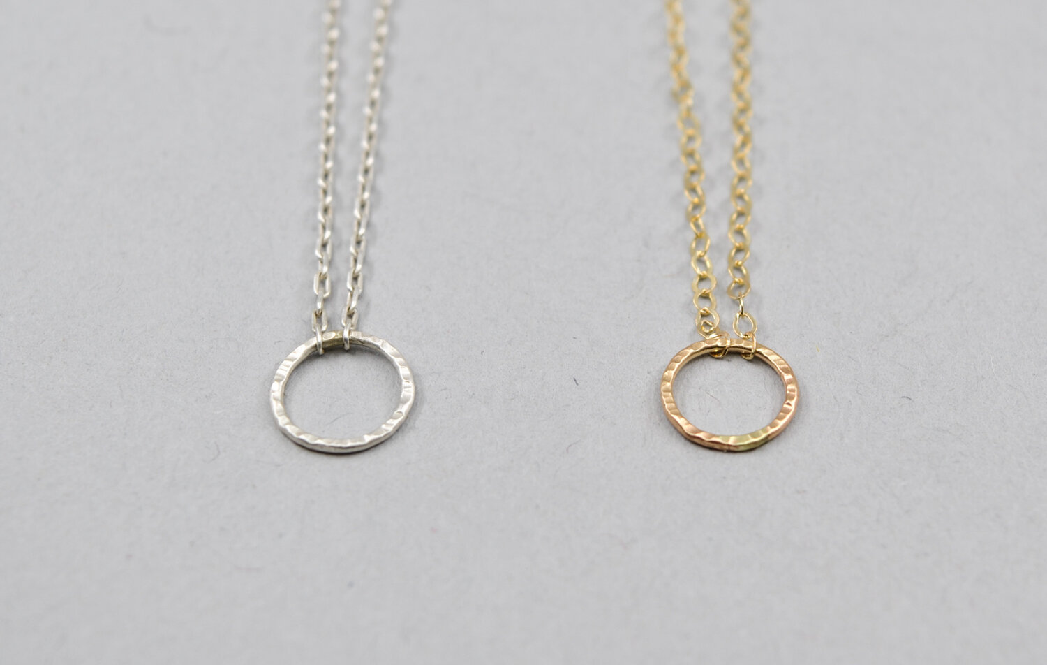 Tiny Eclipse Necklace — April Hale Jewelry