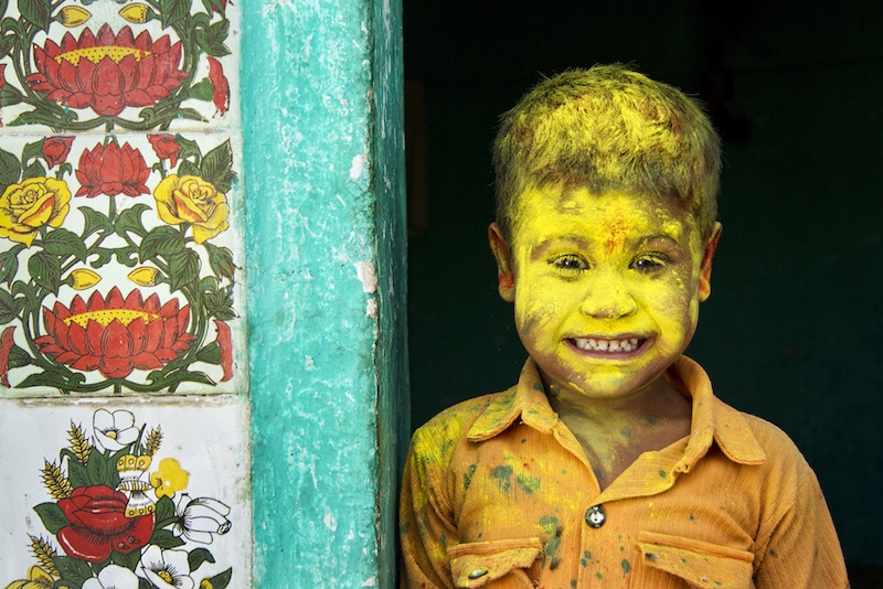 Yellow Fellow, by Anurag Kumar (Open Category: Smile, 2014 Sony World Photography Awards)