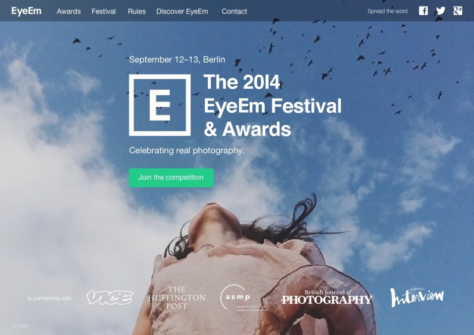 b_EyeEm Awards Website