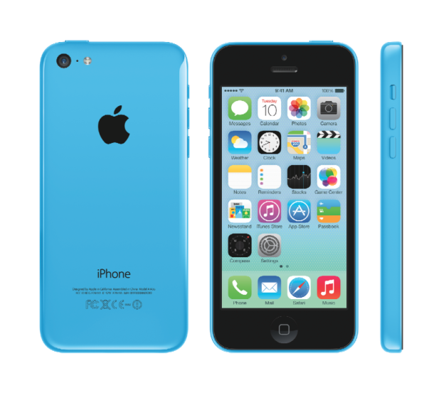 iPhone 5c in blue