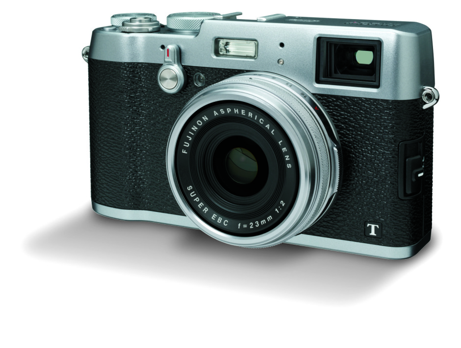 The X100T with a silver finish