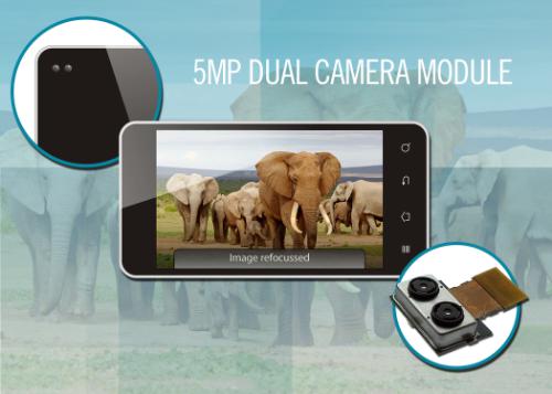 Focus and refocus with Toshiba's dual camera module
