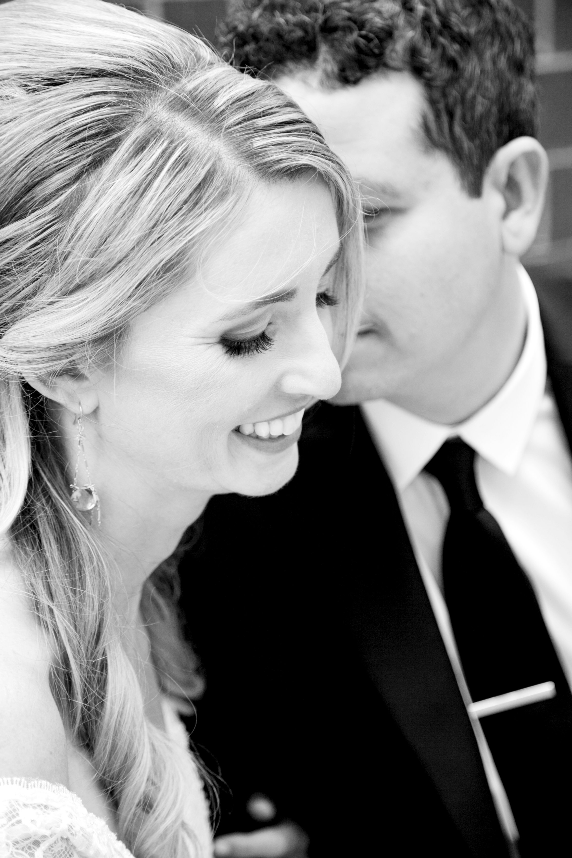 Black and White Bride and Groom Classic Wedding