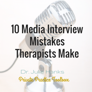 10 media interview mistakes