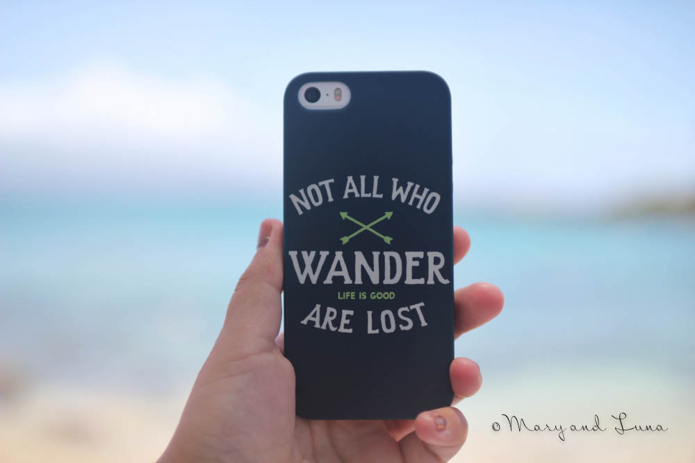 new phone case with one of my favorite quotes.
