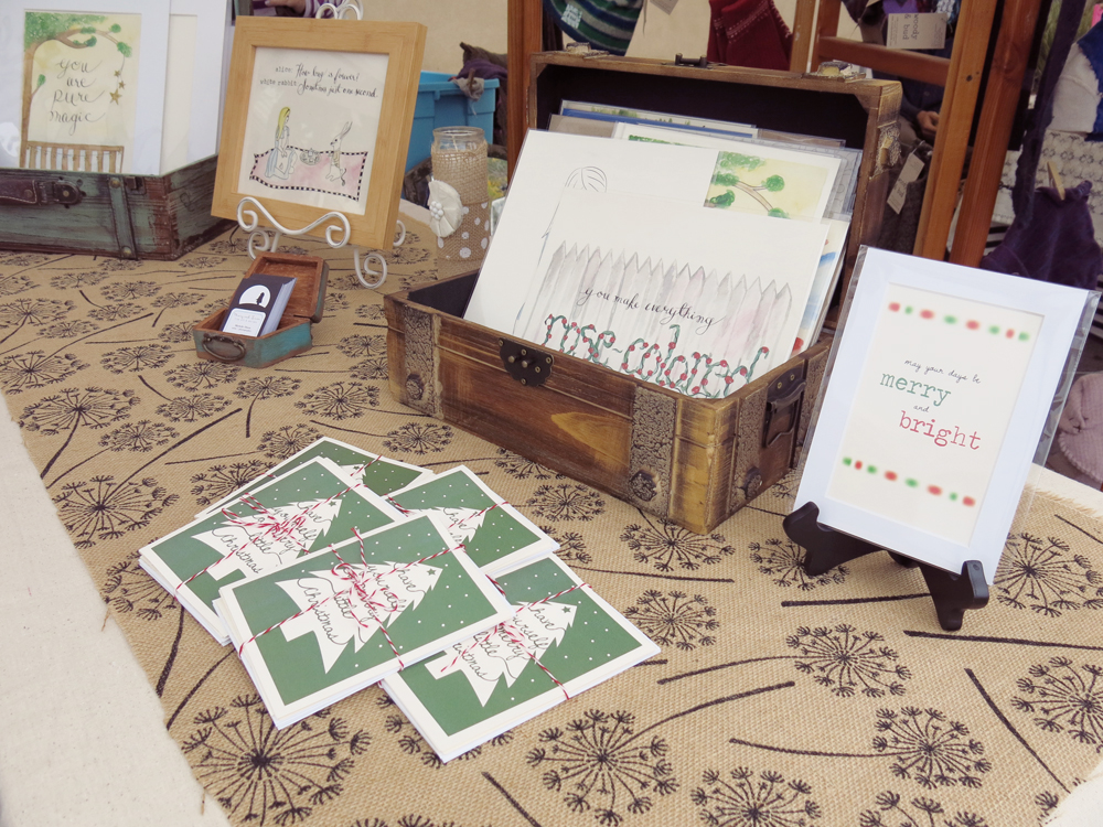 my table at Patchwork show