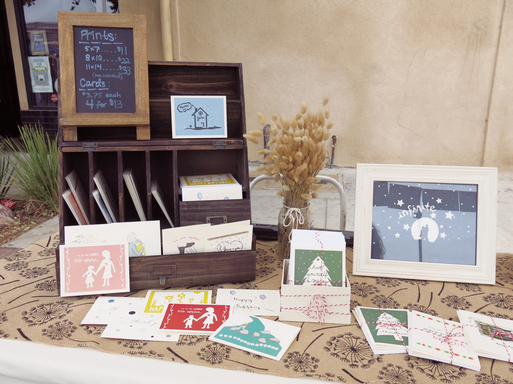 my table at Patchwork show