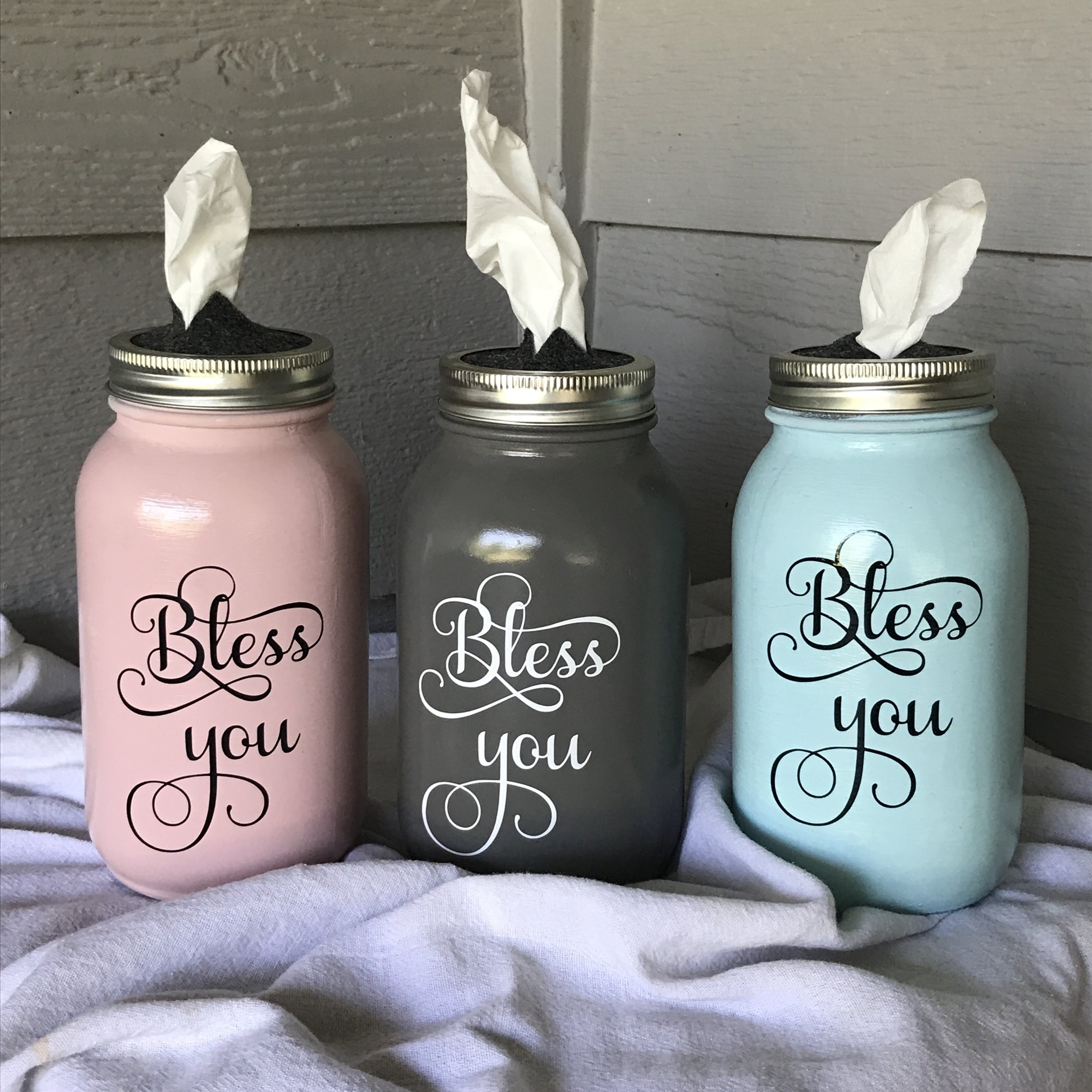 Mason jar tissues jars with tissues 