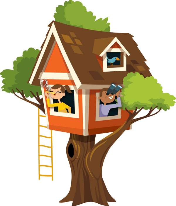 clipart pictures tree house - photo #22