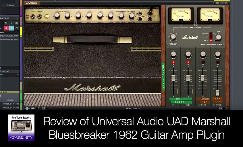 Review of Universal Audio UAD Marshall Bluesbreaker 1962 Guitar