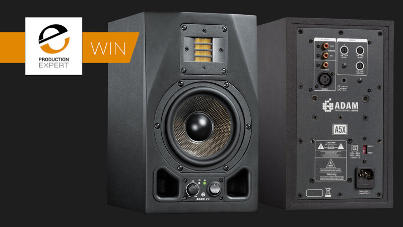 Winner - Set Of ADAM Audio A5X Nearfield Studio Monitors Worth