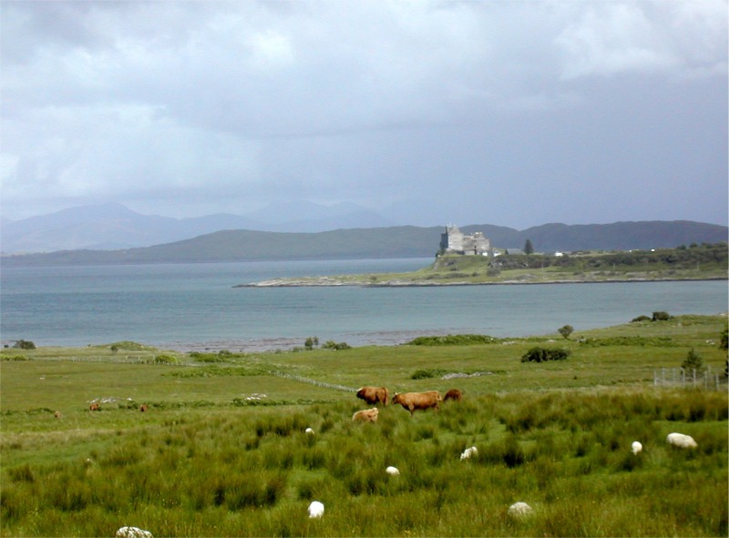 the Isle of Mull, with Duart Castle, from Bike Scotland