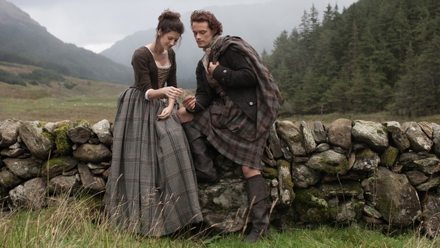 Jamie and Claire; Outlander