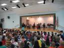 A Far Cry conducted by a teacher and hundreds of third through fifth graders!