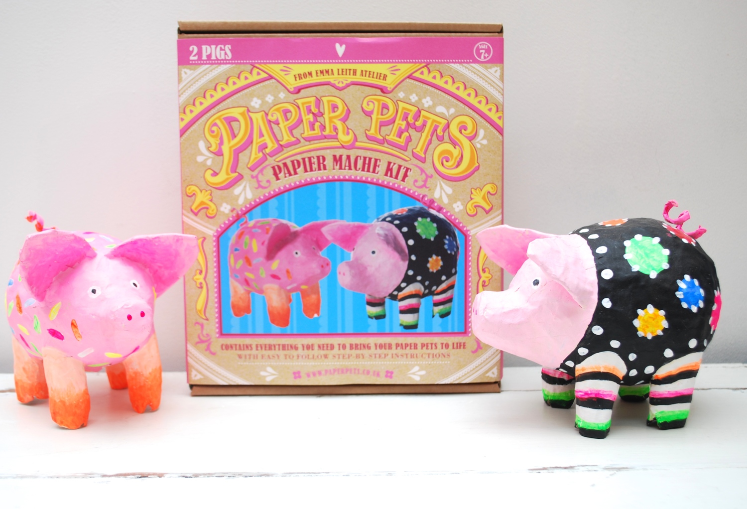 Pig papier mache kit | EMMA LEITH