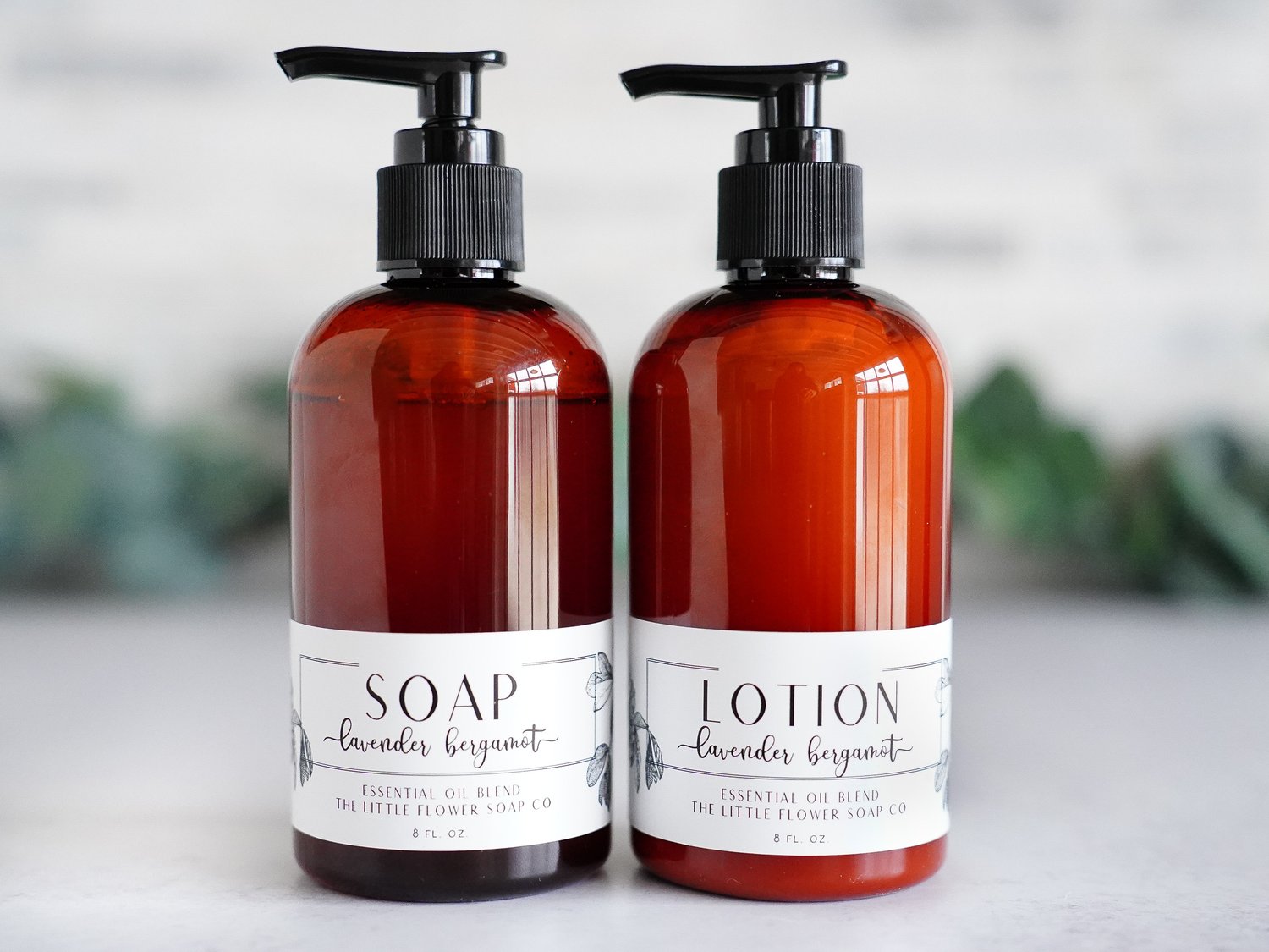 bande Disciplin deltager Decorative Set liquid hand soap and hand and body lotion for kitchen and  bath handmade in michigan