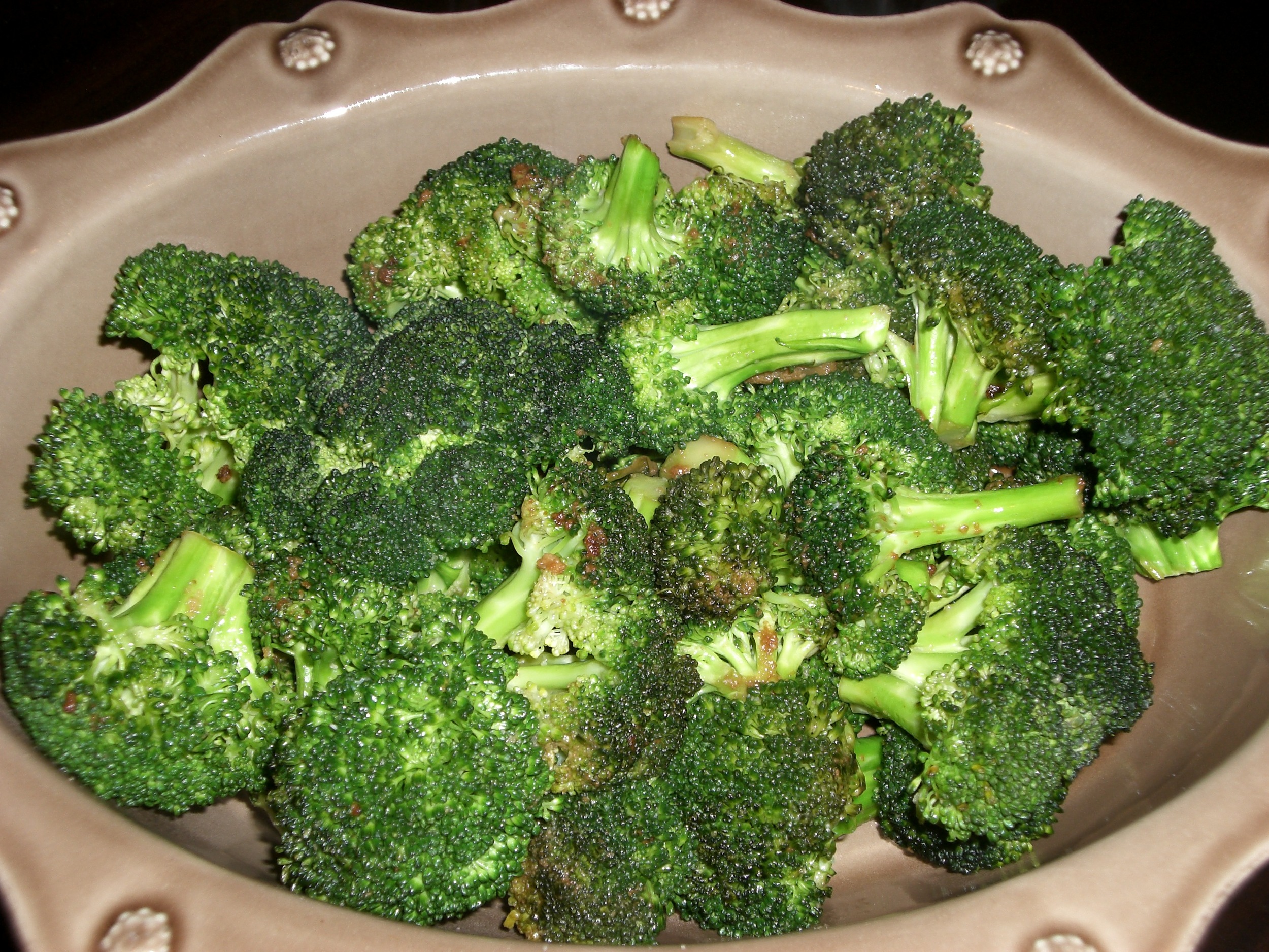 Broccoli is totally vegan and wildly heathy!