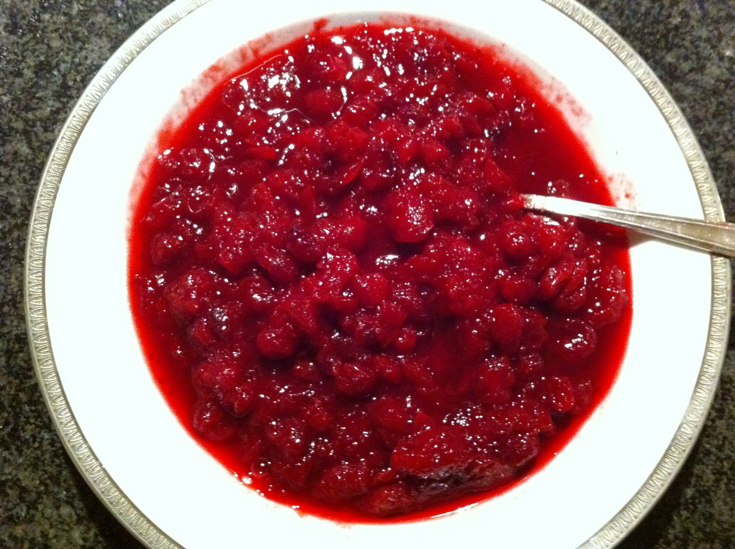 This cranberry sauce is so easy to make and a great addition to the Thanksgiving table.