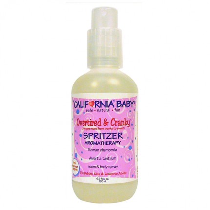 This spray by California Baby is organic, all-natural, and totally calming!