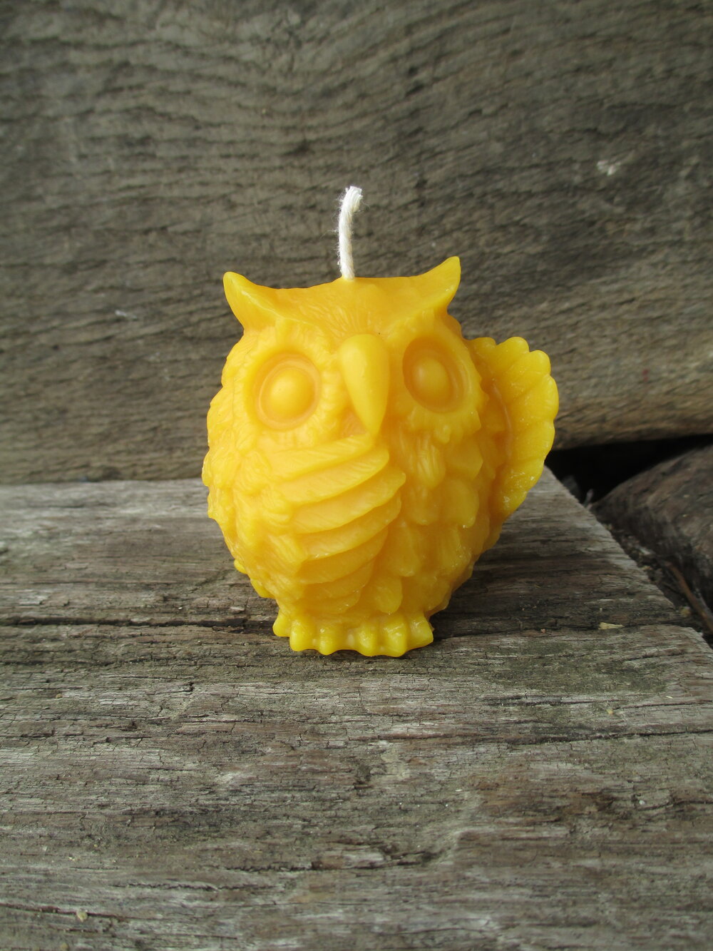 Hand-painted Owl Candle Owl Candles Scent-free Wise Owl candles 