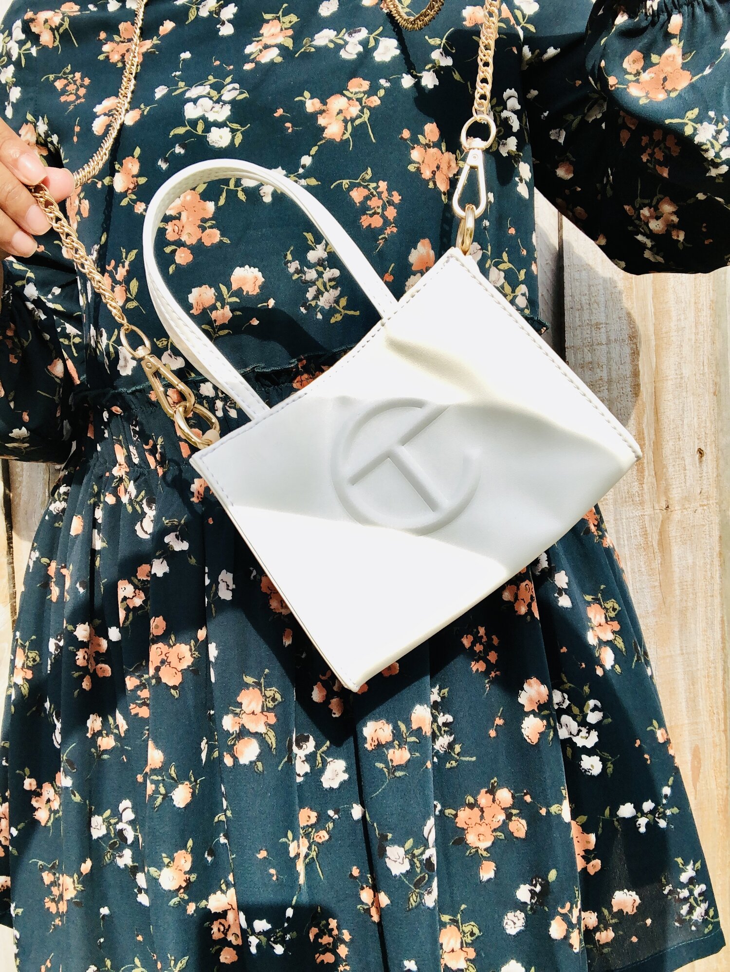 I redesigned my Telfar Small White Shopping Bag - Ashante Nicole Fashion  Blog-Fashion-Ashante Nicole Style